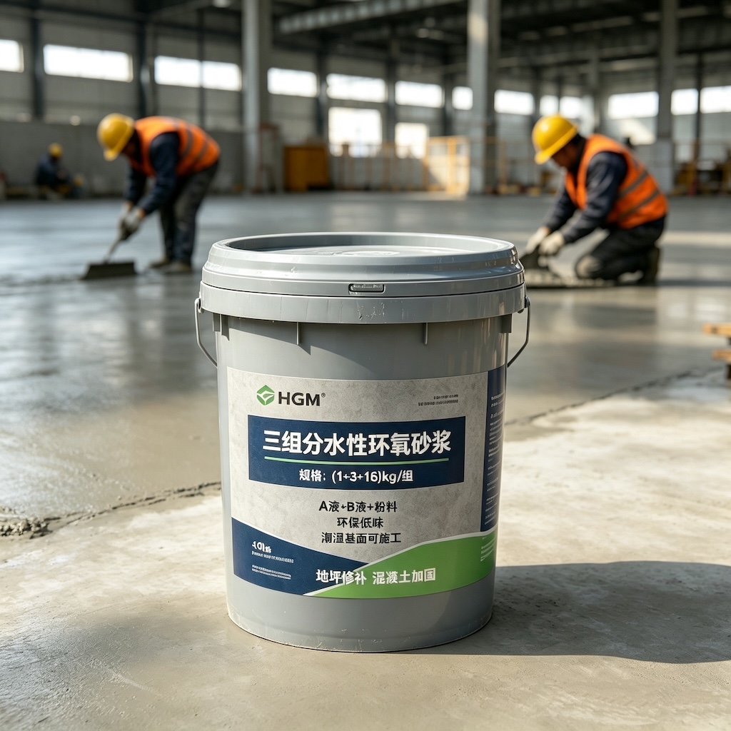 临桂三组份水性环氧砂浆